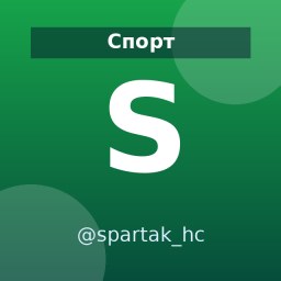 «SPARTAK» — Telegram-канал в категории «Спорт». Материалы о спортивных событиях, матчах и командах для болельщиков и любителей спорта. Описание и прямая ссылка на Tgramer.